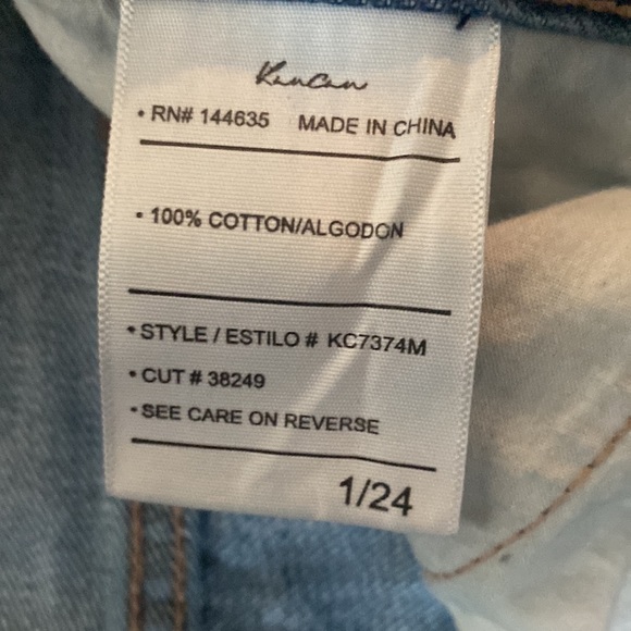 Kancan jeans. Size 24/1 - Picture 3 of 3